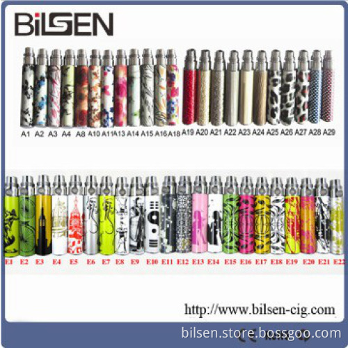 Most popular colorful ego q flower battery with various colors